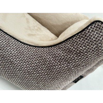 Lebon Hundebett Louis PLUS - Braun - 80 x 60 cm