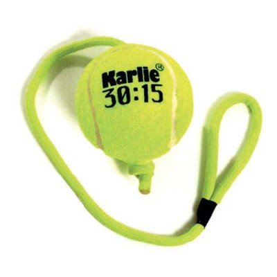 Karlie Tennisball mit Seil - 6 cm